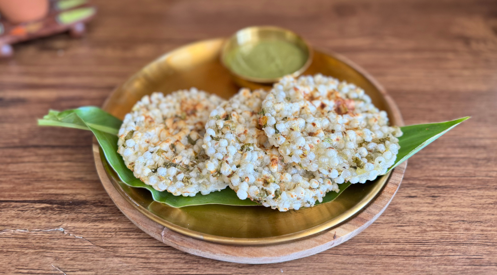 Sabudana-waffle